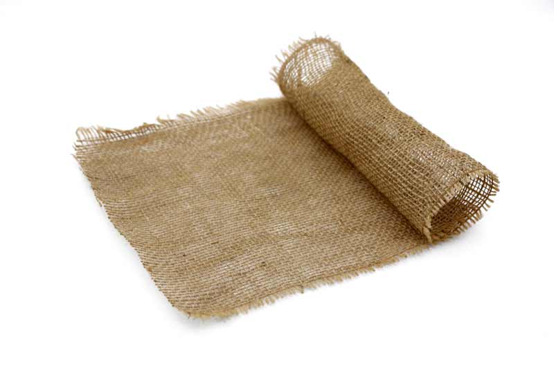 Tela de arpillera de yute